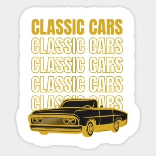 classic car Sticker